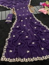 Kumari Star Georgette Zari Thread And Hand Work Saree Bulk Orders In India